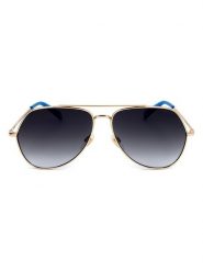 Levi's Męskie okulary przeciwsłoneczne w kolorze złoto-niebiesko-czarnym rozmiar: 57. Czarne okulary przeciwsłoneczne męskie Levi's, z tworzywa sztucznego. Za 101.47 zł.