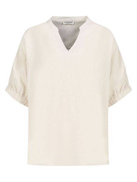 Eight2Nine Bluzka w kolorze kremowym rozmiar: XL. Brązowe bluzki damskie Eight2Nine, xl, bez wzorów, bez kołnierzyka, bez ramiączek. Za 74.11 zł.