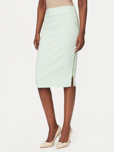 Rinascimento Spódnica ołówkowa CFC0127985003 Zielony Slim Fit. Zielone spódniczki damskie RINASCIMENTO, xl, bez wzorów, z syntetyku, ołówkowe. Za 234.99 zł.