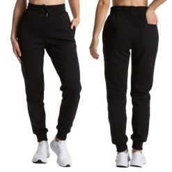 Spodnie damskie XTREXO Trexi Pants. Czarne spodnie sportowe damskie TREXO, na fitness i siłownię. Za 79.99 zł.