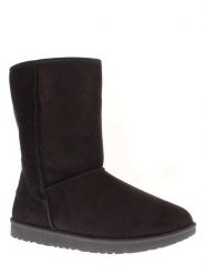 ISLAND BOOT Kozaki zimowe w kolorze czarnym rozmiar: 40. Czarne kozaki damskie Island Boot, z materiału, bez obcasa, na platformie. Za 136.13 zł.