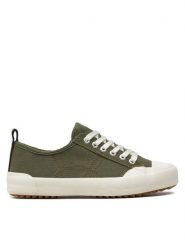 EMU Australia Trampki Hosier W13022 Khaki. Brązowe trampki i tenisówki damskie Emu Australia, bez wzorów, z bawełny. Za 389.99 zł.