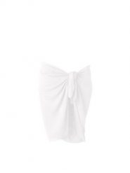 Pareo beco biały 165 x 56 cm - 100% poliester. Białe bikini damskie 47 Brand, bez wzorów. Za 186.99 zł.