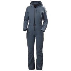 Damski kombinezon narciarski Helly Hansen Avanti. Szare kombinezony damskie Helly Hansen, bez wzorów, sportowe, bez kołnierzyka, bez ramiączek. Za 2,786.50 zł.