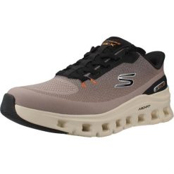 Buty SKECHERS ARCH FIT GLIDE STEP PRO Brązowy. Brązowe buty trekkingowe męskie Skechers, z tkaniny, bez zapięcia, trekkingowe, Skechers Sport. Za 519.99 zł.