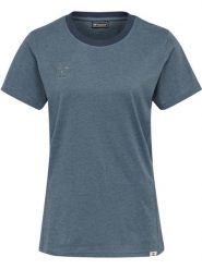Koszulka damska Hummel Lmove. Czarne t-shirty damskie HUMMEL, xs, bez wzorów, z bawełny, bez kołnierzyka. Za 154.50 zł.