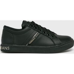 Versace Jeans - Buty. Białe buty sportowe na co dzień damskie Versace Jeans, bez wzorów, z gumy. Za 569.90 zł.