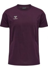 Bawełniana koszulka Hummel Move Grid. Fioletowe t-shirty sportowe męskie HUMMEL, s, z bawełny, bez ramiączek, do piłki nożnej. Za 135.50 zł.