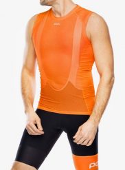 Koszulka szybkoschnąca męska POC Essential Layer Vest. Brązowe t-shirty sportowe męskie POC, m, z elastanu, bez ramiączek, rowerowe. Za 235.80 zł.