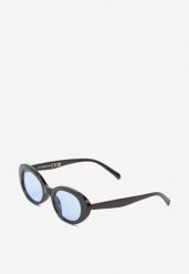 Czarno-Niebieskie Wąskie Okulary Przeciwsłoneczne Quotalea. Niebieskie okulary przeciwsłoneczne damskie Born2be. Za 29.99 zł.