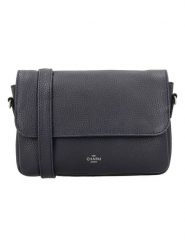 Charm Skórzana torebka w kolorze granatowym - 23 x 16 x 5 cm rozmiar: onesize. Niebieskie torebki klasyczne damskie Charm, bez wzorów, z materiału, bez dodatków. Za 301.64 zł.