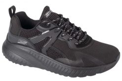 Buty do chodzenia męskie Skechers 118034BBK. Czarne buty sportowe na co dzień męskie Skechers, z materiału, bez zapięcia, trekkingowe. Za 199.00 zł.