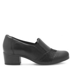 Półbuty Go Soft. Czarne półbuty męskie GO SOFT, bez zapięcia. Za 229.99 zł.