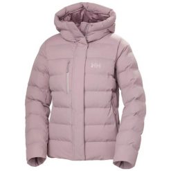 Damska kurtka puchowa Helly Hansen Adore. Fioletowe kurtki damskie Helly Hansen, na zimę, l, bez wzorów, z puchu, bez kaptura. Za 880.00 zł.