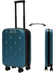 Joybos Walizka w kolorze niebieskim - 38 x 58 x 22 cm rozmiar: onesize. Niebieskie walizki Joybos, bez wzorów, z materiału. Za 230.99 zł.