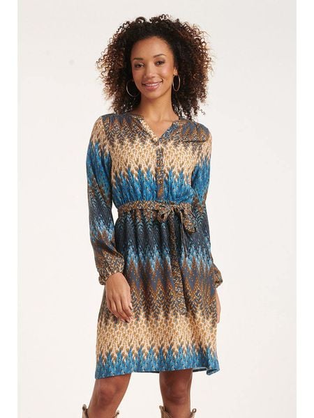 Smashed Lemon Sukienka w kolorze beżowo-niebieskim rozmiar: L. Brązowe sukienki damskie Smashed Lemon, na co dzień, l, bez wzorów, z tkaniny, bez kołnierzyka, bez ramiączek, midi, proste. Za 126.99 zł.