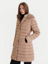 Geox Płaszcz zimowy Bettanie W5626H T3122 F5228 Beżowy Regular Fit. Brązowe płaszcze damskie Geox, na zimę, bez wzorów, z syntetyku. Za 1,349.00 zł.