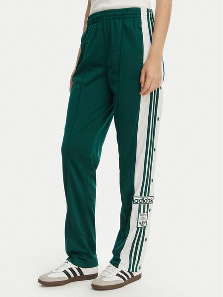 Adidas Spodnie dresowe Adibreak KD6327 Zielony Loose Fit. Zielone spodnie dresowe damskie Adidas, xl, bez wzorów, z dresówki. Za 238.99 zł.