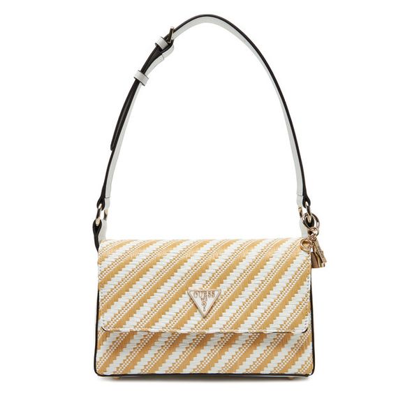 Torebka Guess. Białe torebki klasyczne damskie Guess, z aplikacjami, bez dodatków. Za 389.99 zł.