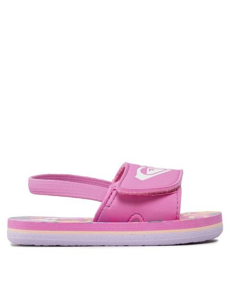 Roxy Sandały AROL100012 Różowy. Czerwone sandały dziewczęce Roxy, z syntetyku, bez zapięcia. Za 69.99 zł.