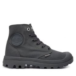 Trapery Palladium. Szare trapery damskie Palladium, bez obcasa. Za 279.99 zł.