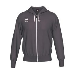 Bluza z kapturem Errea Jacob. Szare bluzy sportowe męskie ERREA, bez wzorów, sportowe, bez kołnierzyka, bez ramiączek. Za 253.50 zł.