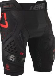 Spodenki z ochraniaczem LEATT Impact Shorts 3DF 5.0. Czarne szorty męskie LEATT, bez wzorów. Za 589.99 zł.