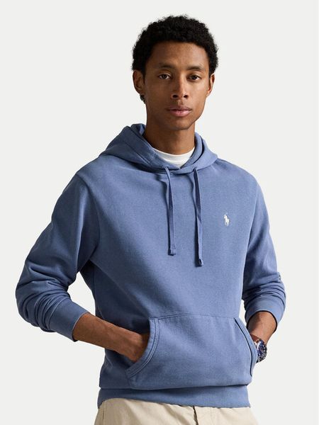 Polo Ralph Lauren Bluza 710916690030 Niebieski Regular Fit. Niebieskie bluzy bez kaptura męskie Polo Ralph Lauren, l, z bawełny. Za 739.99 zł.