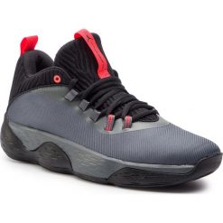 Buty NIKE - Jordan Super.Fly Mvp Low AO6223 001 Iron Grey/Black/Bright Crimson. Szare buty sportowe na co dzień męskie Nike, z materiału, bez zapięcia, do koszykówki. W wyprzedaży za 389.00 zł.