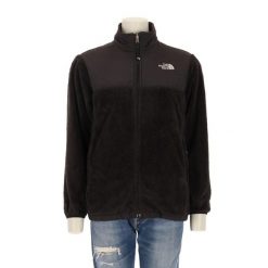 Second life - Damska kurtka polarowa Denali TNF - Stan bardzo dobry. Czarne kurtki damskie The North Face, bez wzorów, z polaru, bez kaptura. Za 170.36 zł.