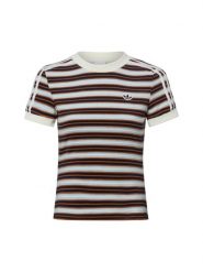 Adidas Originals Koszulka Kobiety brązowy|wielokolorowy, S. Brązowe t-shirty damskie adidas Originals, s, bez wzorów, z bawełny, bez kołnierzyka. Za 119.95 zł.