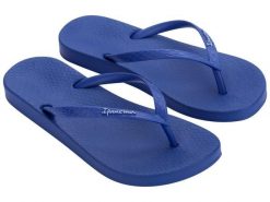 Klapki japonki damskie Ipanema Anat Colors Fem. Niebieskie klapki damskie Ipanema, bez wzorów, z materiału, bez obcasa. Za 69.00 zł.