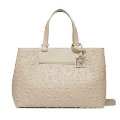 Torebka Armani Exchange. Brązowe torebki klasyczne damskie Armani Exchange, bez wzorów, bez dodatków. Za 679.99 zł.