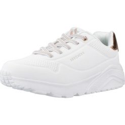 Tenisówki Skechers Model Uno Lite-metallic Mo Kolor Biały. Białe trampki i tenisówki damskie Skechers, bez wzorów, z materiału. W wyprzedaży za 188.25 zł.