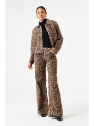 Garcia Dżinsy - Regular fit - w kolorze beżowo-brązowym rozmiar: W33. Brązowe jeansy damskie Garcia. Za 147.91 zł.