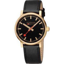 Zegarek męski Mondaine MSE.40122.LB, Quartz, 40mm, 3ATM. Żółte zegarki męskie MONDAINE, ze stali. Za 1,192.80 zł.