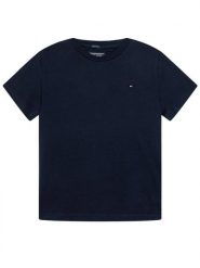 Tommy Hilfiger T-Shirt KB0KB04140 S Granatowy Regular Fit. Niebieskie t-shirty chłopięce Tommy Hilfiger, bez wzorów, z bawełny, bez ramiączek. Za 69.99 zł.