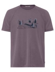 Koszulka funkcyjna M Gleann T-Shirt II. Czerwone t-shirty męskie Vaude, na lato, m, bez wzorów, z materiału, bez kołnierzyka. Za 169.00 zł.