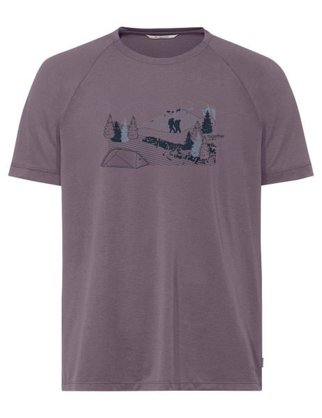 Koszulka funkcyjna M Gleann T-Shirt II. Czerwone t-shirty męskie Vaude, na lato, m, bez wzorów, z materiału, bez kołnierzyka. Za 169.00 zł.