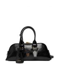 PINKO Torebka Bowling Bag Baguette AI 25-26 105334 A2VW Czarny. Czarne torebki klasyczne damskie Pinko, bez wzorów, ze skóry, bez dodatków. Za 2,009.00 zł.