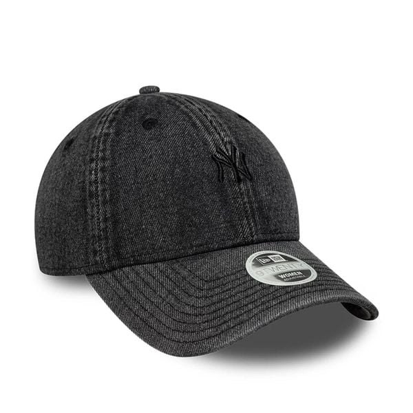 Czapka z daszkiem New Era femme New York Yankees 9Twenty. Czarne czapki z daszkiem damskie New Era, bez wzorów, z bawełny. Za 229.99 zł.