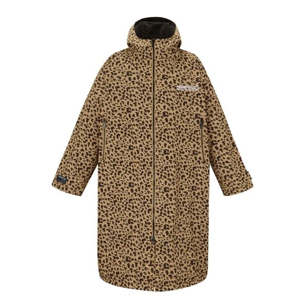 Wodoodporny, Dwustronny Szlafrok Unisex Dla Dorosłych W Panterkę. Czarne szlafroki damskie Regatta, m, bez wzorów, z materiału. Za 376.99 zł.