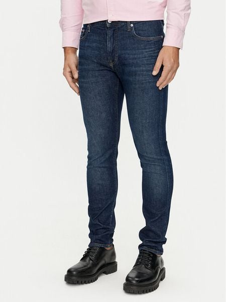 Tommy Hilfiger Jeansy Bleecker MW0MW35717 Granatowy Slim Fit. Niebieskie jeansy męskie Tommy Hilfiger. Za 279.99 zł.
