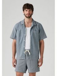 Levi's Koszula w kolorze błękitnym rozmiar: M. Niebieskie koszule męskie Levi's, m, bez wzorów, z bawełny, bez kołnierzyka, bez ramiączek. Za 78.28 zł.