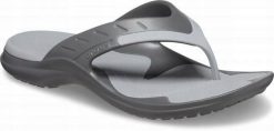 Japonki Dla Dorosłych Crocs Modi Sport Flip. Szare klapki i japonki męskie Crocs, z materiału. Za 139.99 zł.