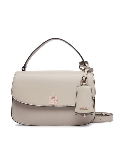 Guess Torebka HWVG97 34210 Beżowy jasny. Brązowe torebki klasyczne damskie Guess, z aplikacjami, ze skóry, bez dodatków. Za 584.99 zł.