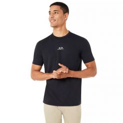Koszulka turystyczna t-Shirt męski Oakley Bark New. Czarne t-shirty męskie Oakley, m, bez wzorów, bez kołnierzyka. Za 73.99 zł.