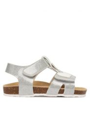 Primigi Sandały 1433300 Srebrny. Szare sandały dziewczęce Primigi, ze skóry, bez zapięcia. Za 189.99 zł.