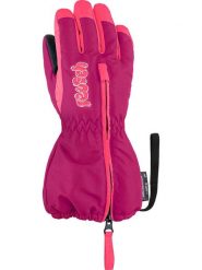 Reusch Rękawiczki funkcyjne "Tom" w kolorze różowym rozmiar: 5/6. Różowe rękawiczki dziecięce REUSCH, ze skóry, bez ramiączek. Za 89.95 zł.