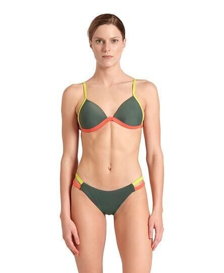 Strój kąpielowy damski dwuczęściowy bikini basen plaża Arena Pro File. Zielone bikini damskie Arena, bez wzorów. Za 121.98 zł.